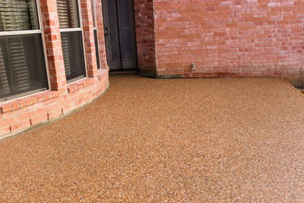 Exposed Aggregate Repair in Waxahachie