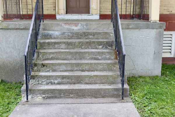 Staircase Concrete Repair in Waxahachie