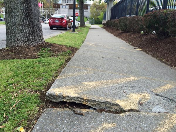 Cement Sidewalk Repair in Waxahachie