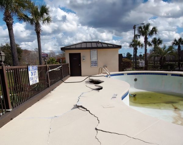 Cracked Patio Repair in Waxahachie
