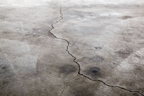 Garage Crack Patching
