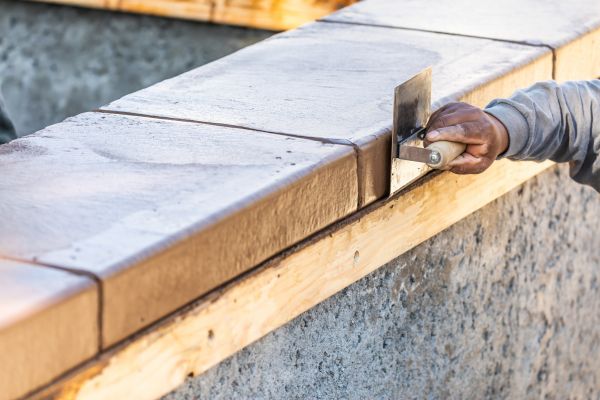 Concrete Coping Repair in Waxahachie