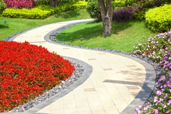 Garden Walkway Repair in Waxahachie