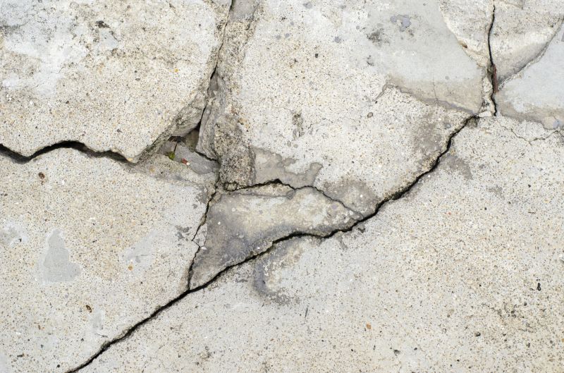 Broken Concrete Patching